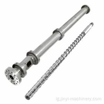 Chrome plated Screw Barrel maka otu ịghasa extrusion